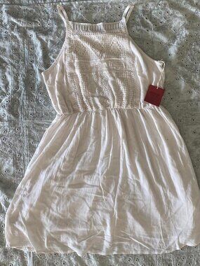 White mossimo supply co dress